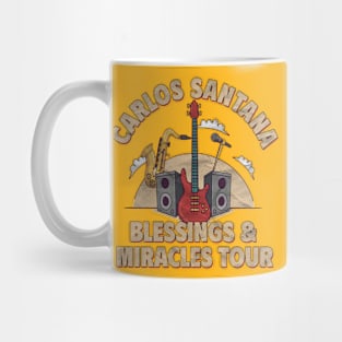 Carlos Santana Blessings & Miracles Tour 2024 T shirt Mug